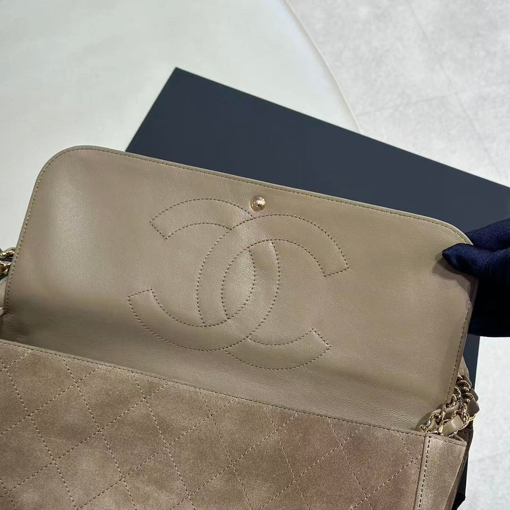 Souplissimo Maxi Flap Dark Beige