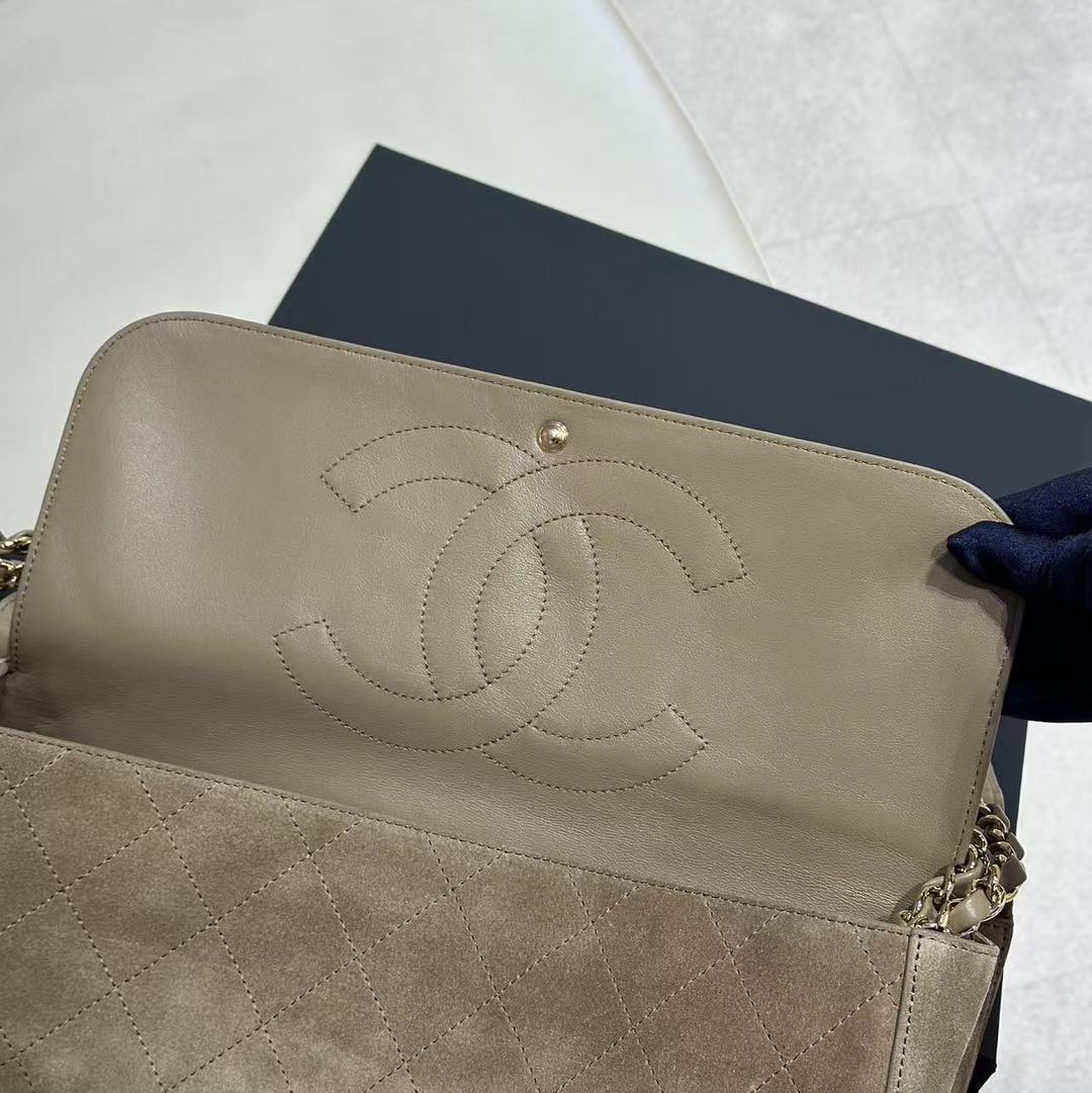 Souplissimo Maxi Flap Dark Beige