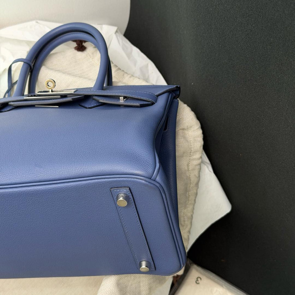 Birkin 30 Blue Agate