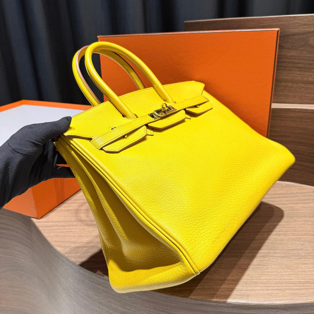 Birkin 35 Jaune de Naples