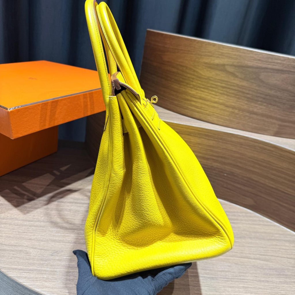Birkin 35 Jaune de Naples