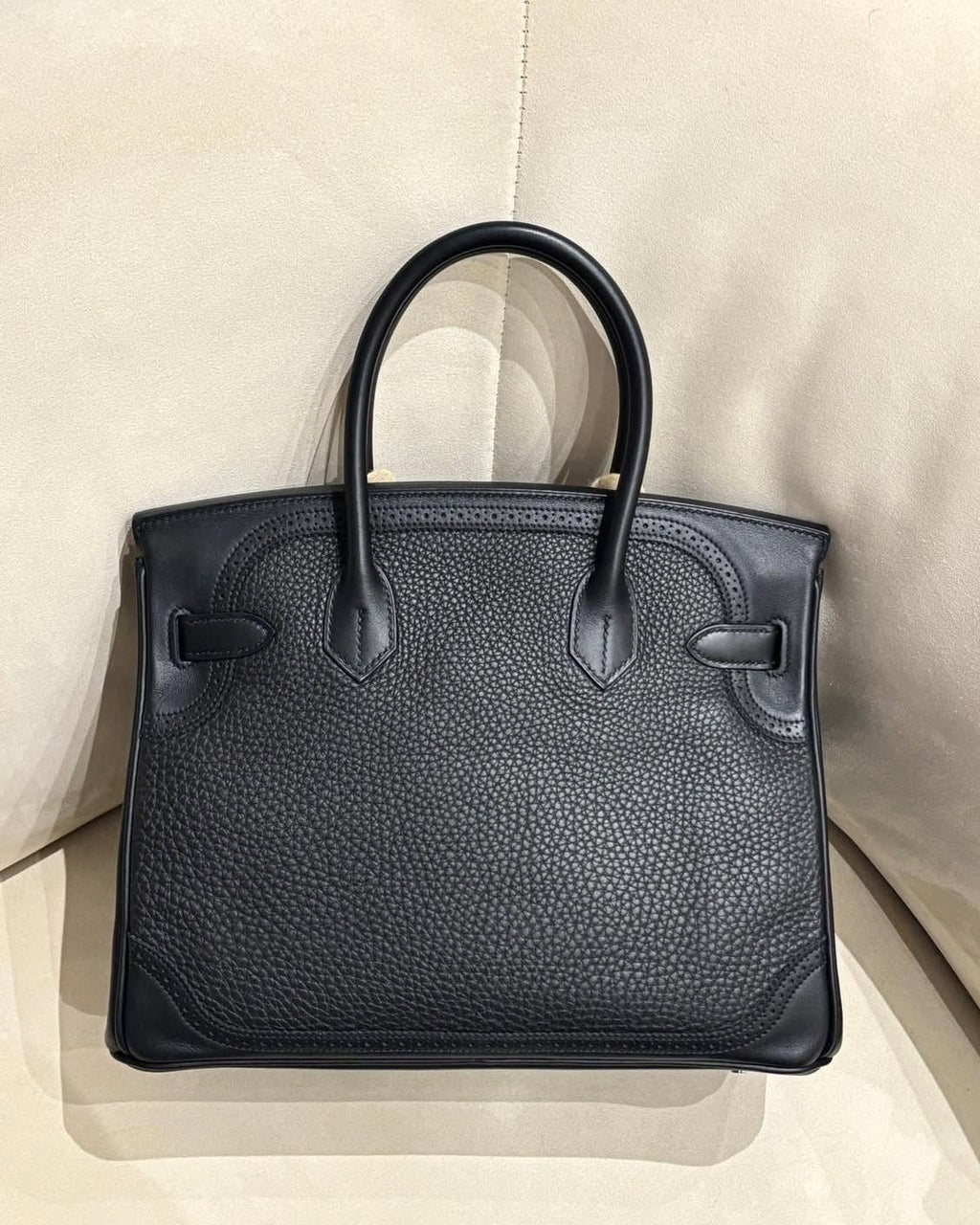 Birkin 30 Ghillie Black