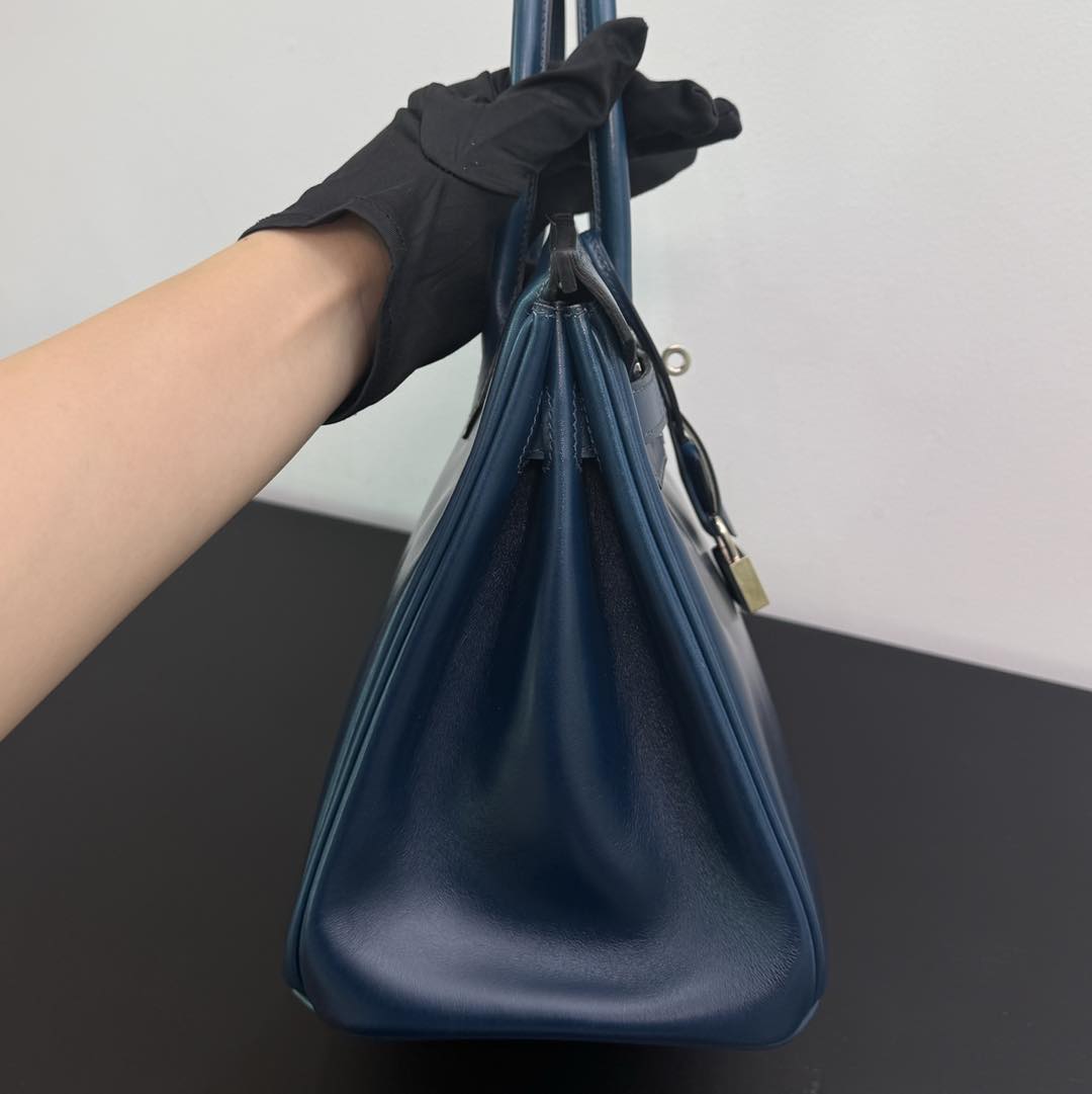Birkin 30 Blue Prusse