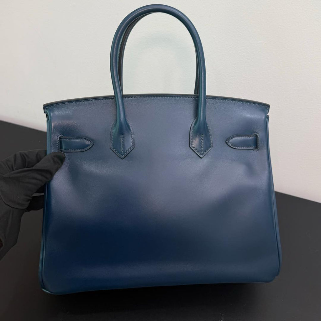 Birkin 30 Blue Prusse