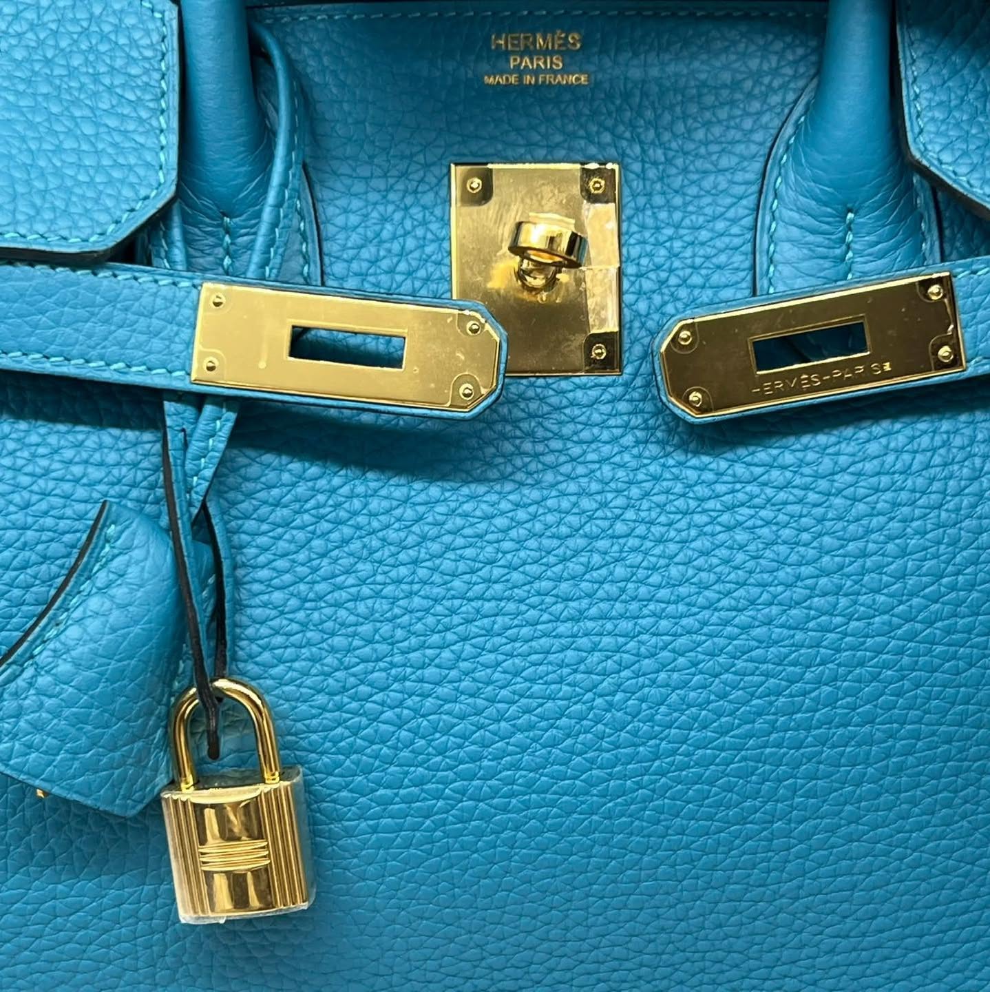 Birkin 30 Florida Blue