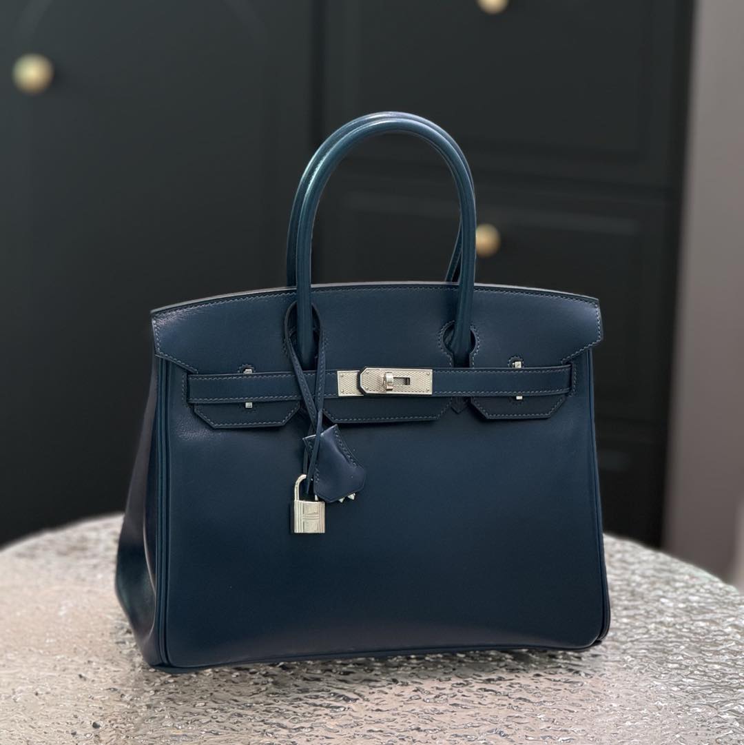 Birkin 30 Blue Prusse