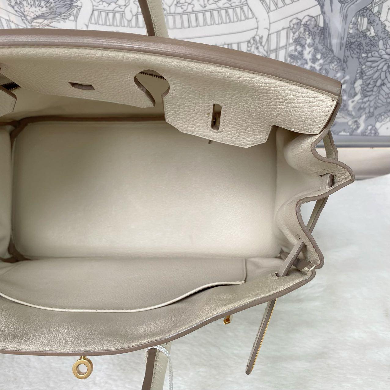Birkin 30 Craie