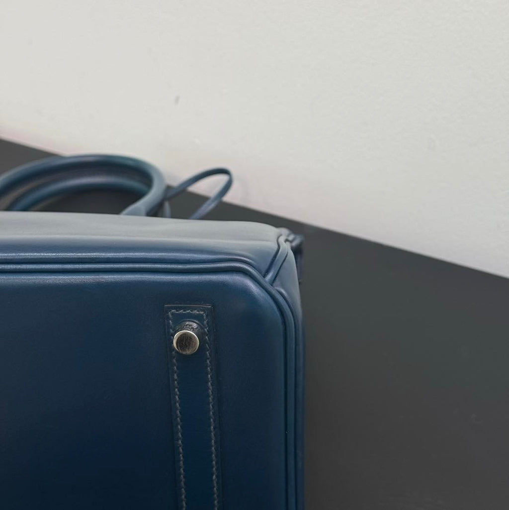 Birkin 30 Blue Prusse