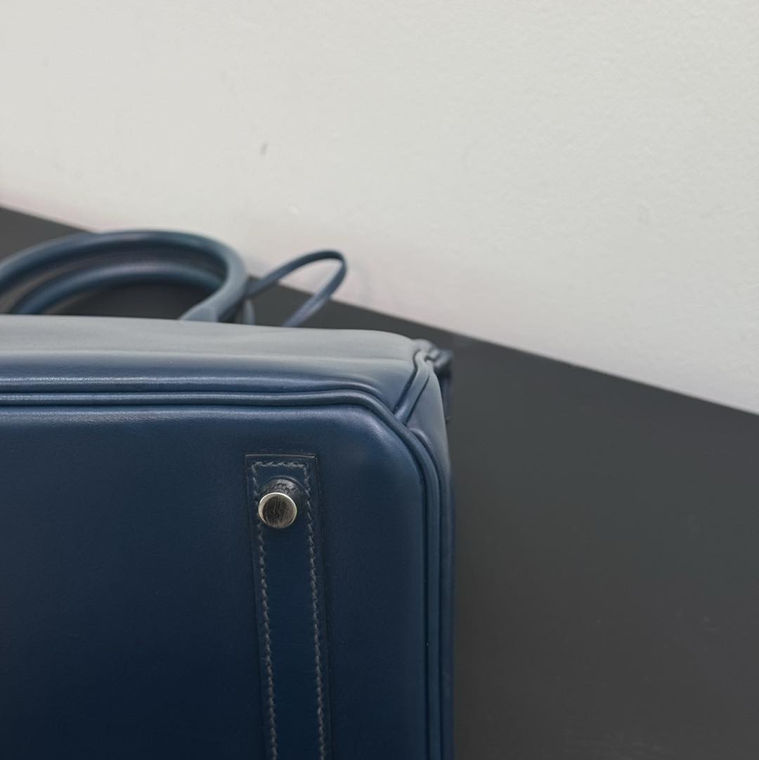 Birkin 30 Blue Prusse