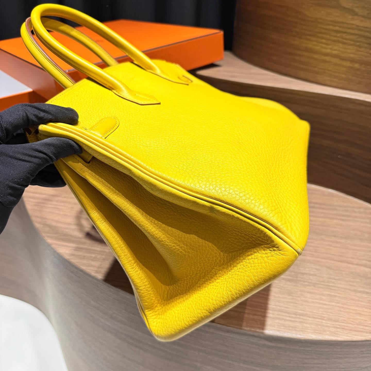 Birkin 35 Jaune de Naples