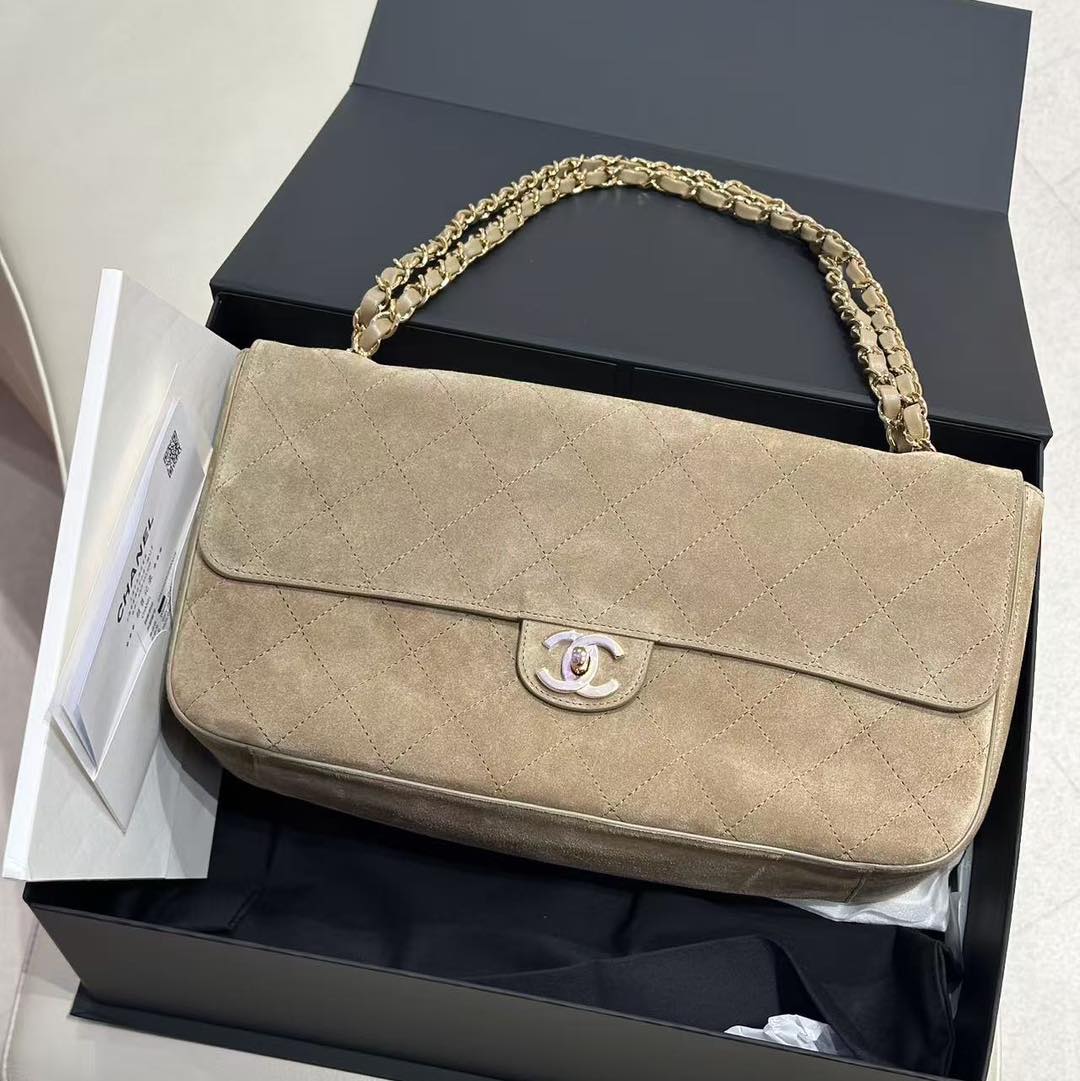 Souplissimo Maxi Flap Dark Beige
