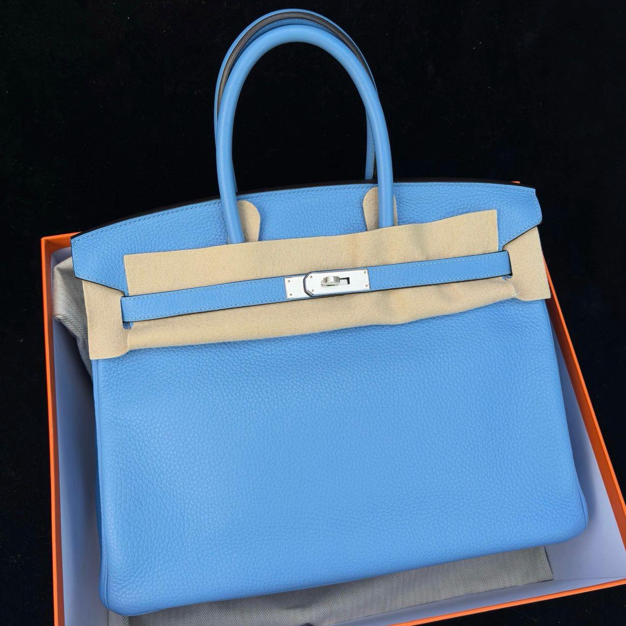 Birkin 35 Blue Paradise