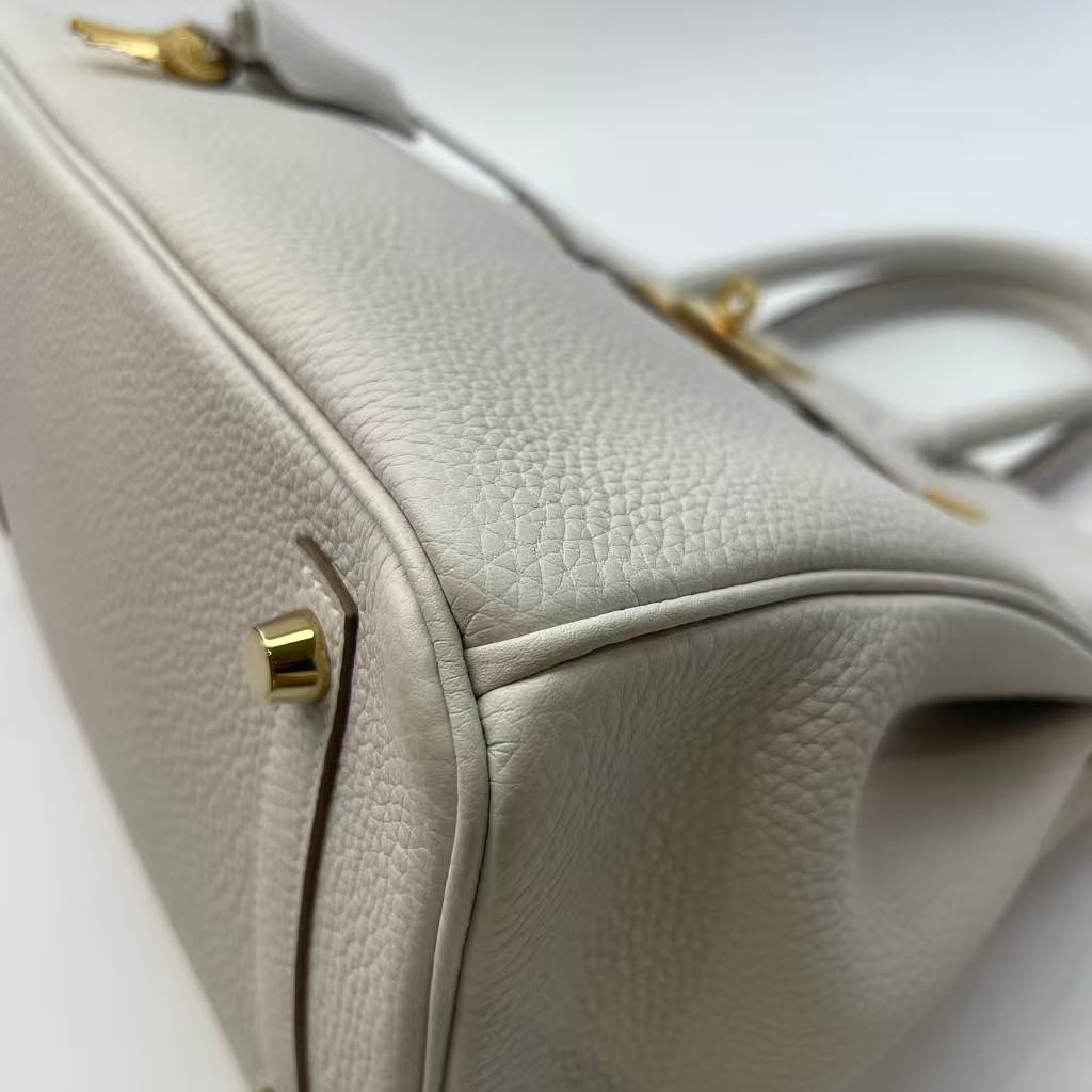 Birkin 30 Gris Pale