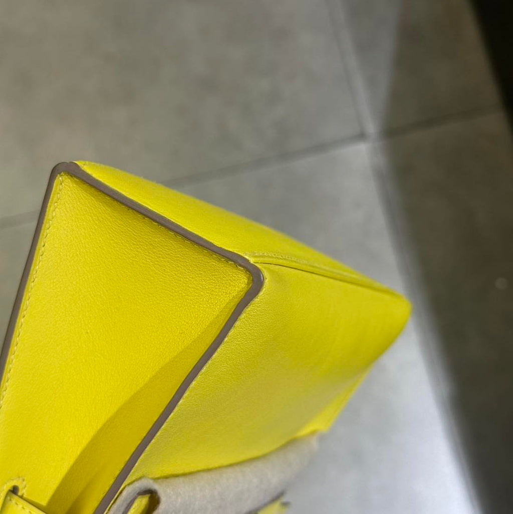 Kelly pochette Jaune Citron