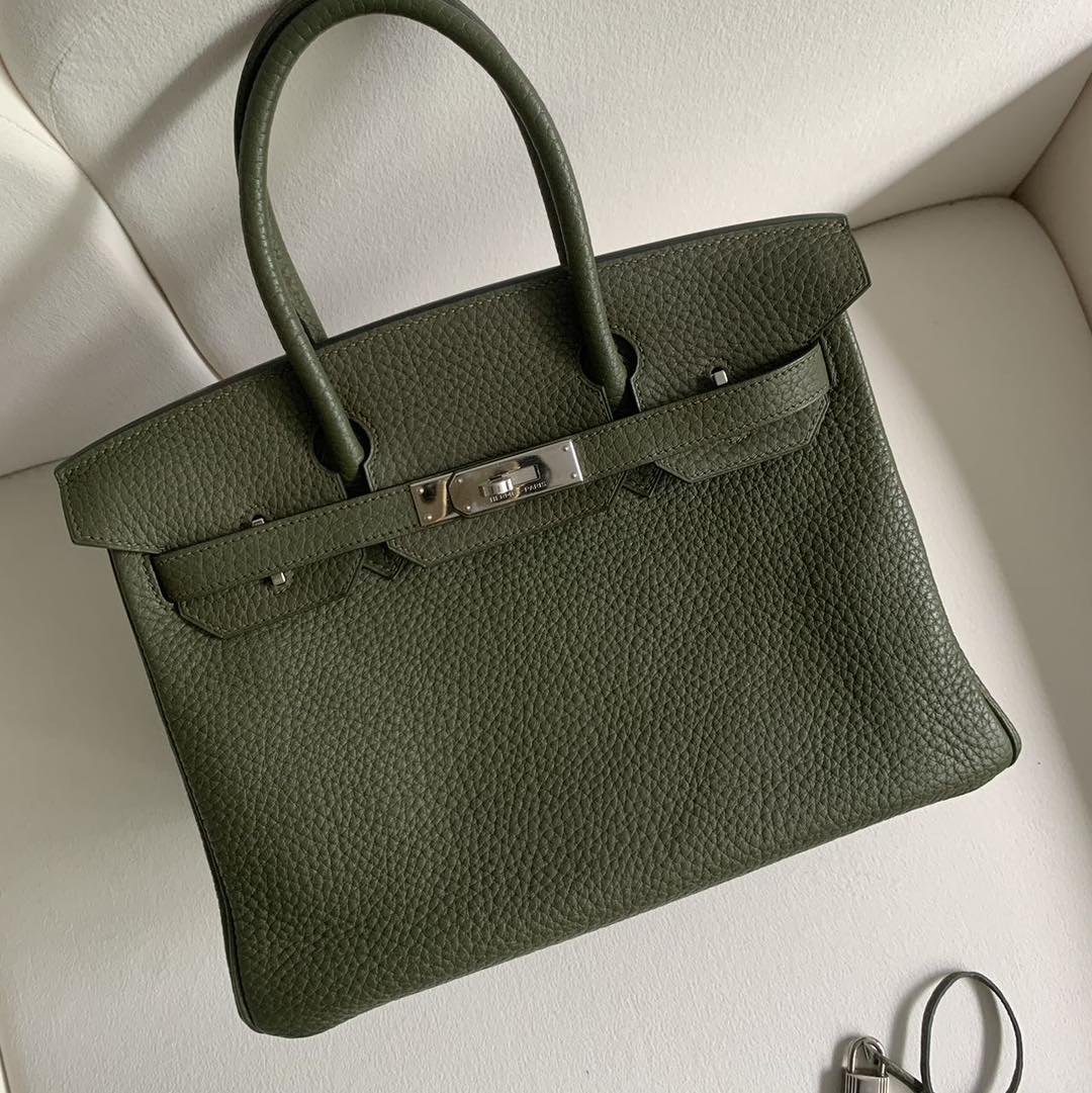 Birkin 30 Vert Olive