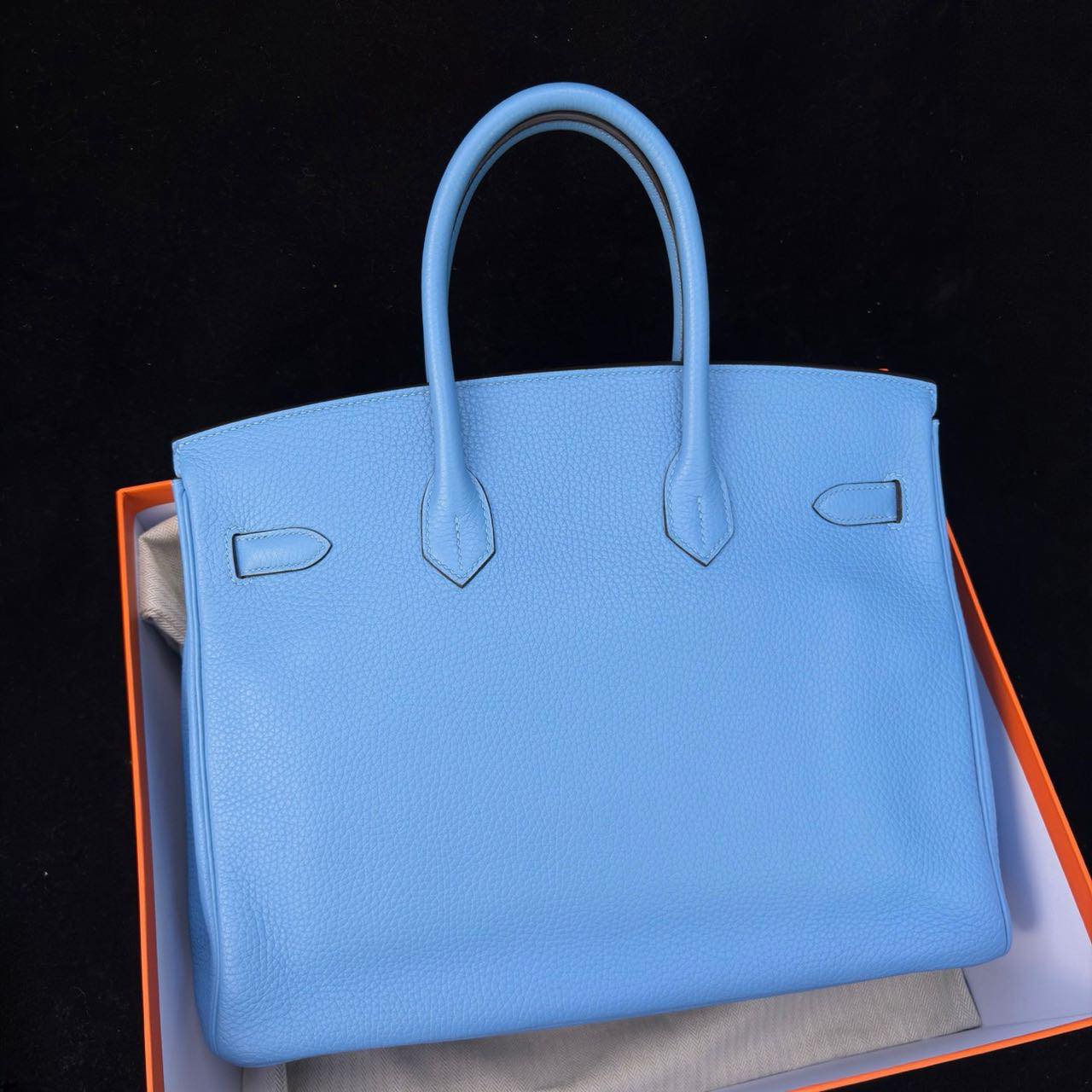 Birkin 35 Blue Paradise