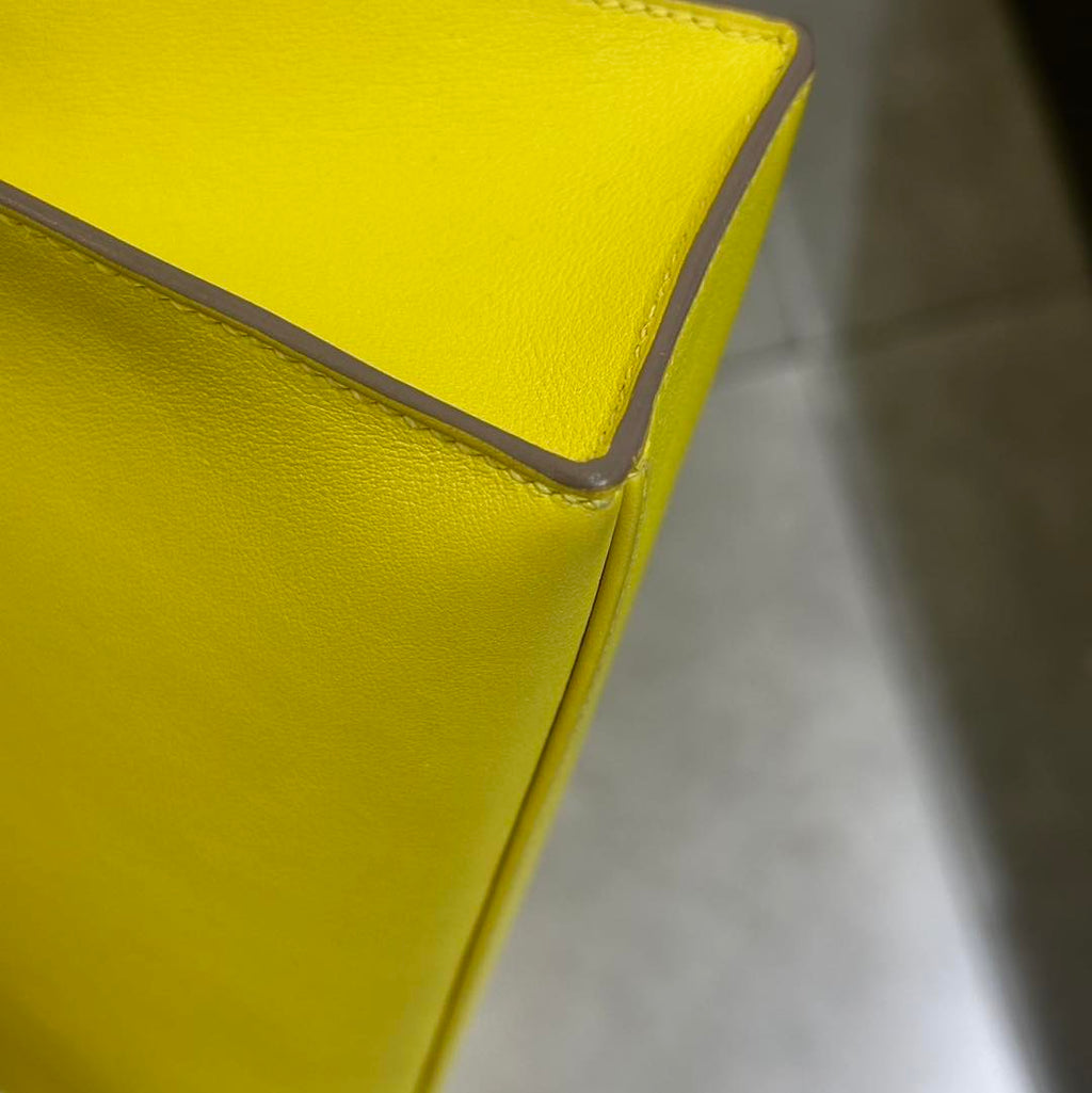 Kelly pochette Jaune Citron