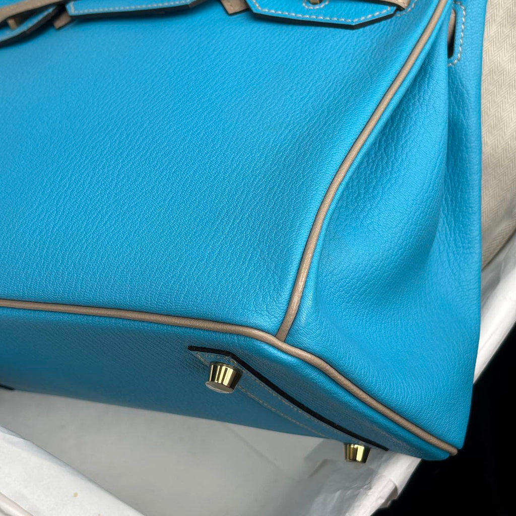 Birkin 30 SO Lagon Gris Asphalte
