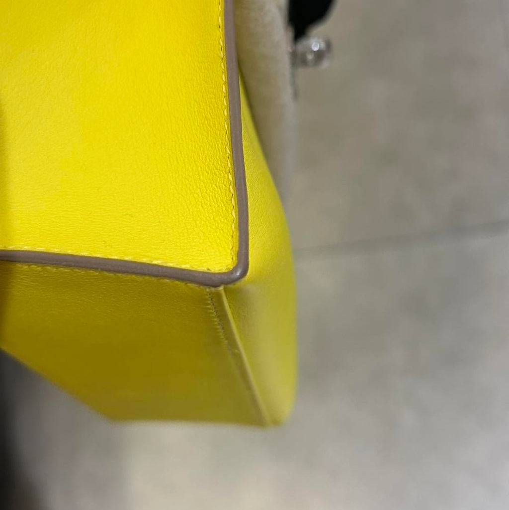 Kelly pochette Jaune Citron