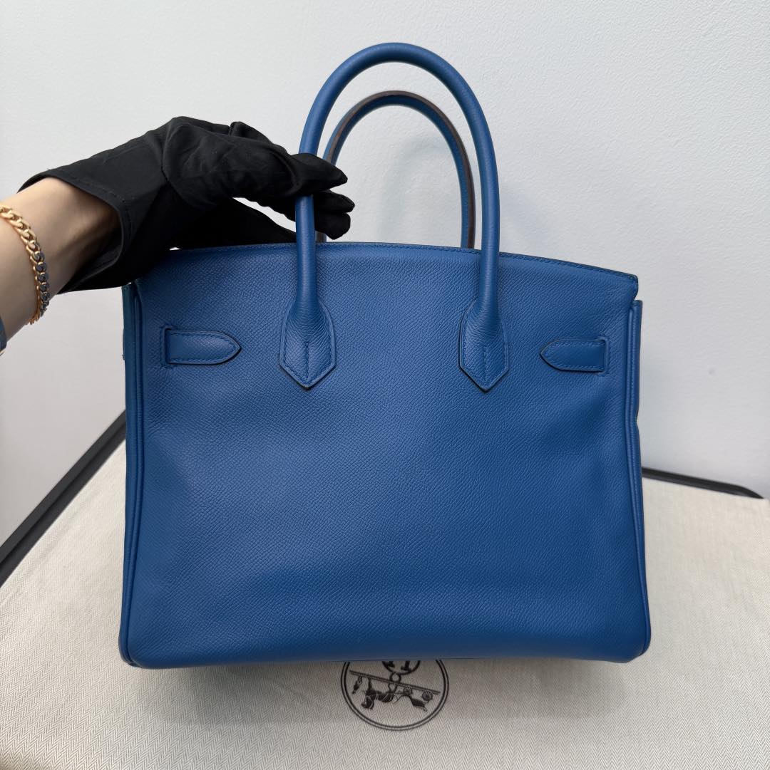 Birkin 30 Blue Zanzibar