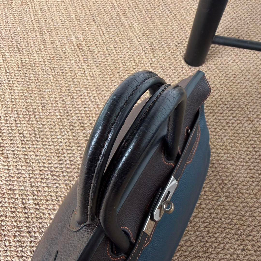 Birkin 30 Deep Blue/Ebene/Black