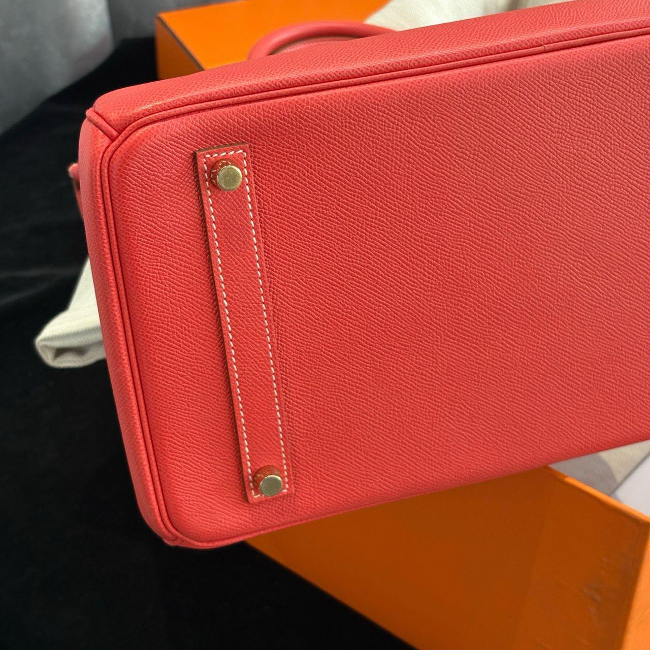 Birkin 35 Rouge Casaque