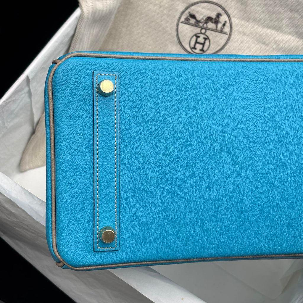 Birkin 30 SO Lagon Gris Asphalte