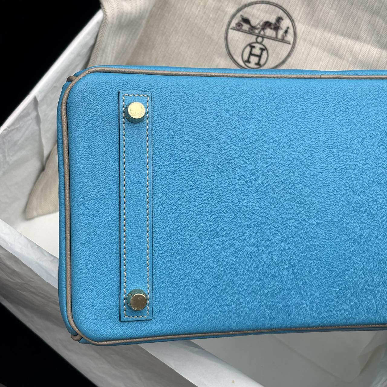 Birkin 30 SO Lagon Gris Asphalte
