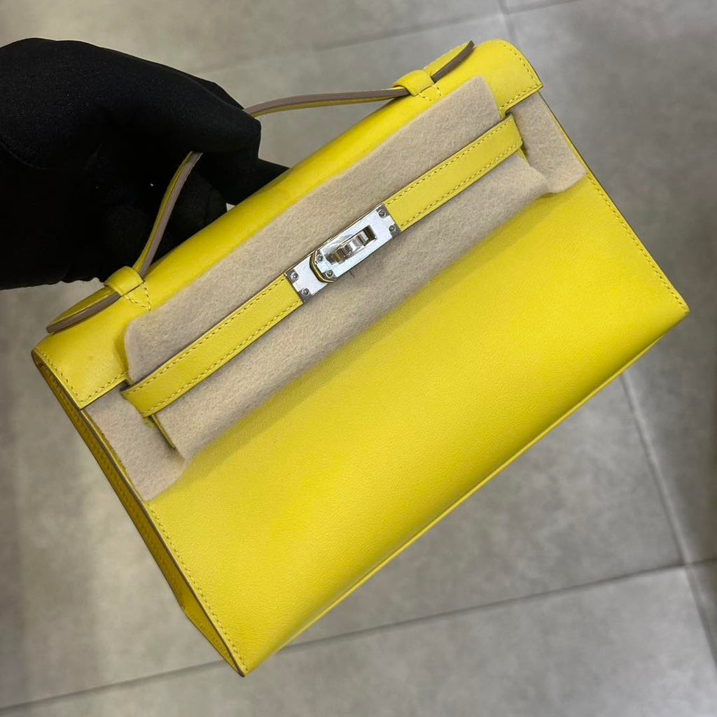 Kelly pochette Jaune Citron