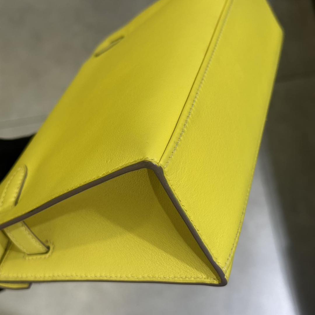 Kelly pochette Jaune Citron