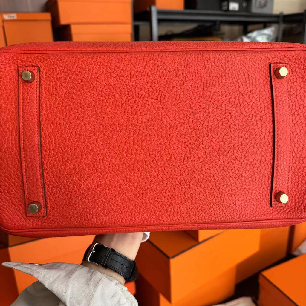 Birkin 35 Rouge Pivoine