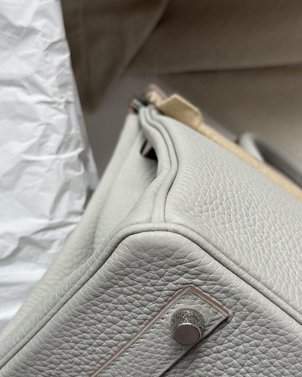 Birkin 30 Gris Perle