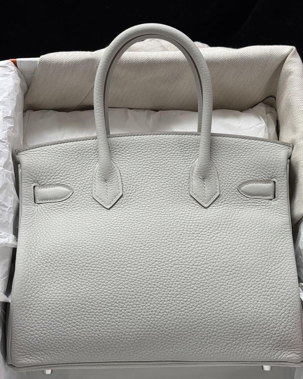 Birkin 30 Gris Perle