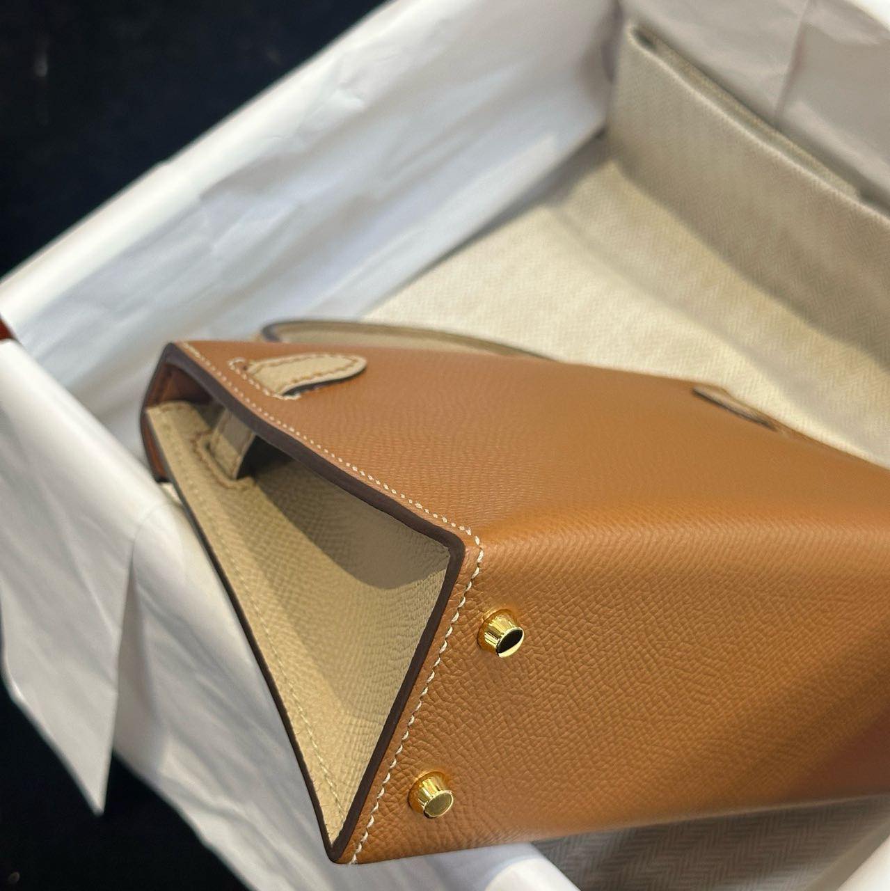 Mini Kelly Gold x Trench