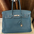 Birkin 40 Blue Jean