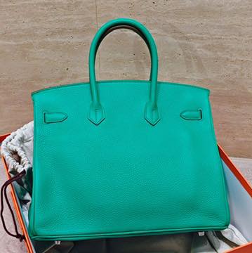 Birkin 35 Menthe