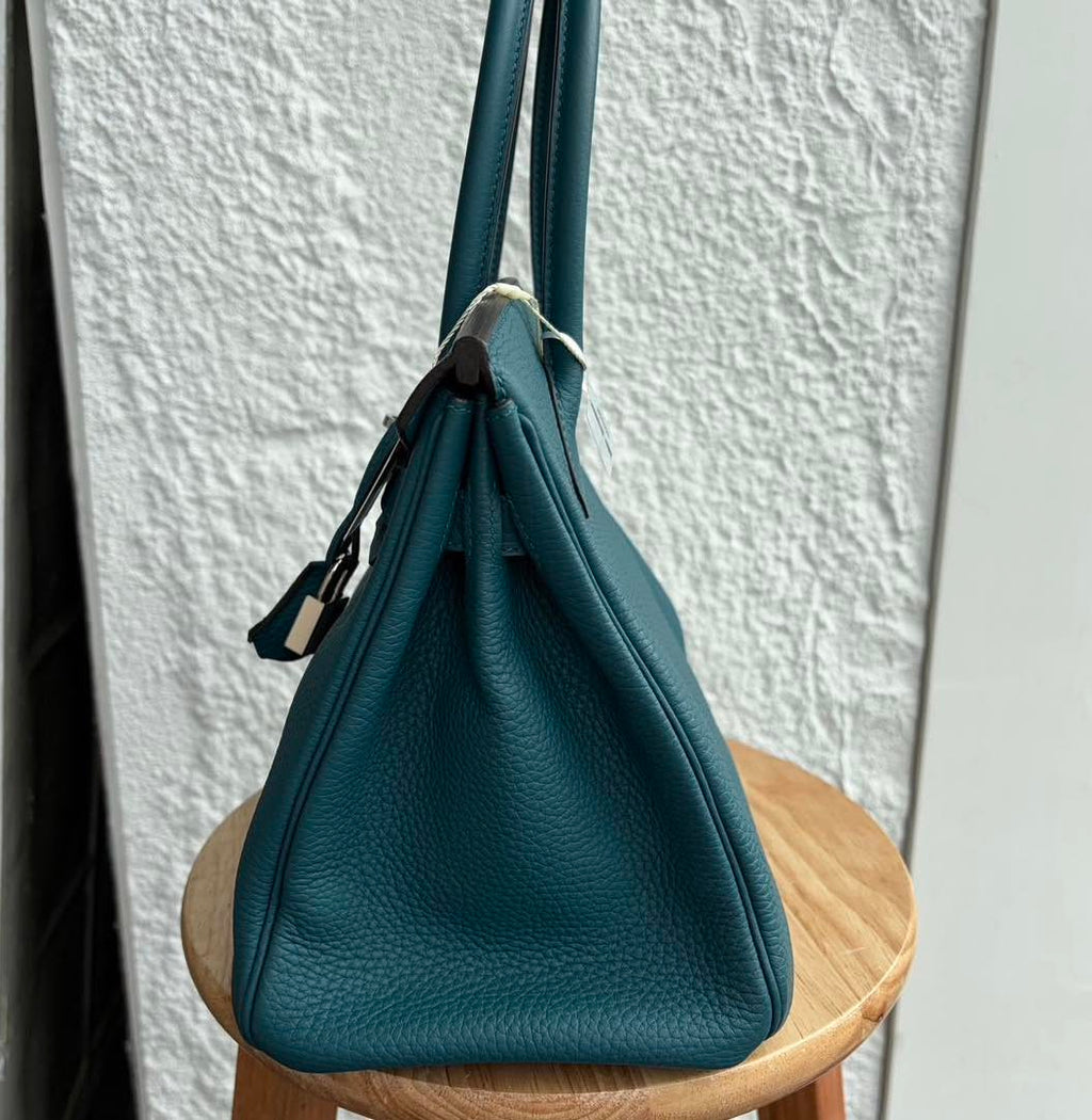 Birkin 30 Vert Bosphore