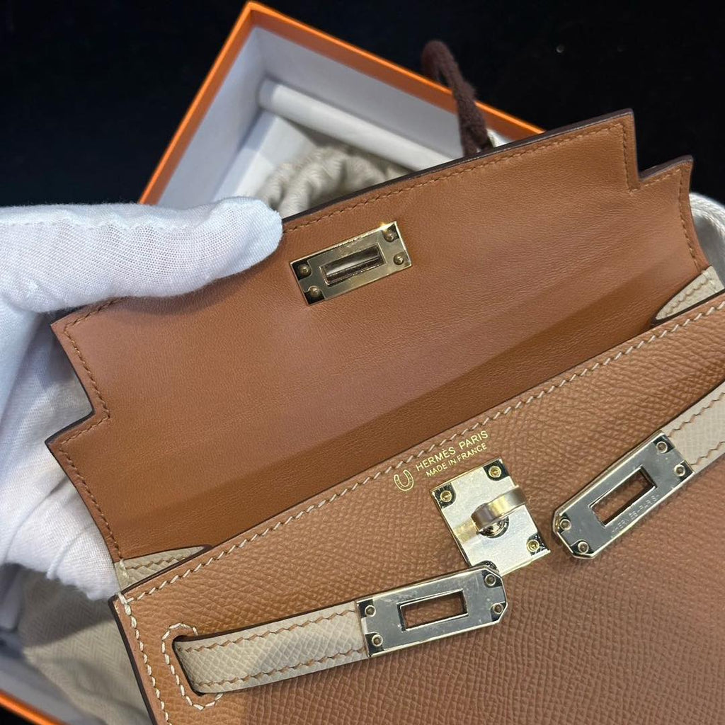 Mini Kelly Gold x Trench