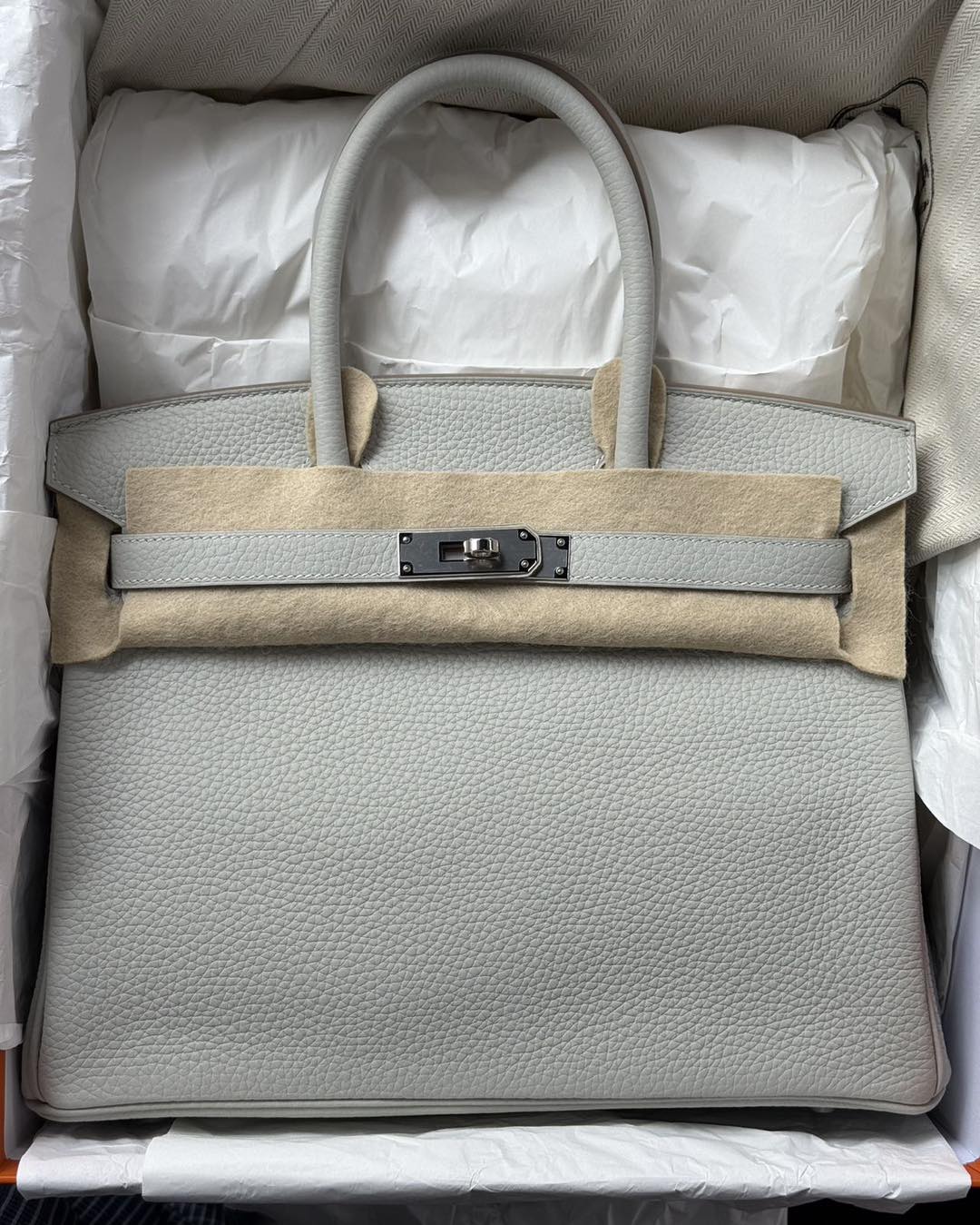 Birkin 30 Gris Perle