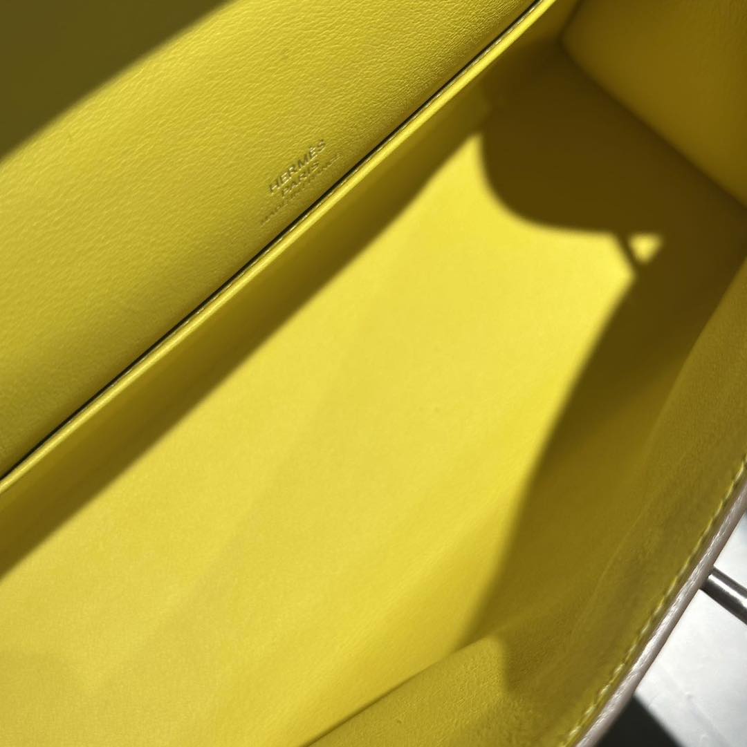 Kelly pochette Jaune Citron