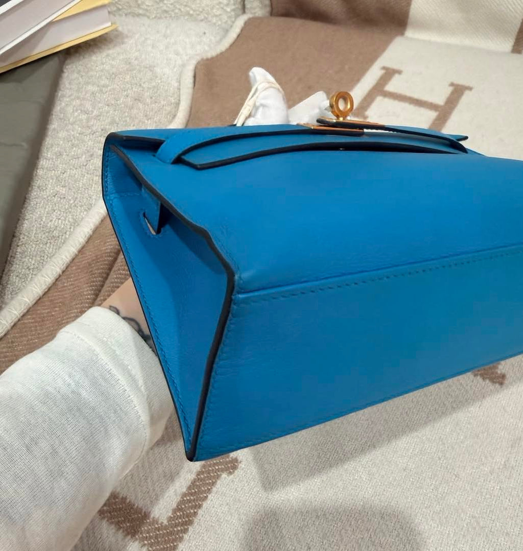 Kelly pochette Blue Frida