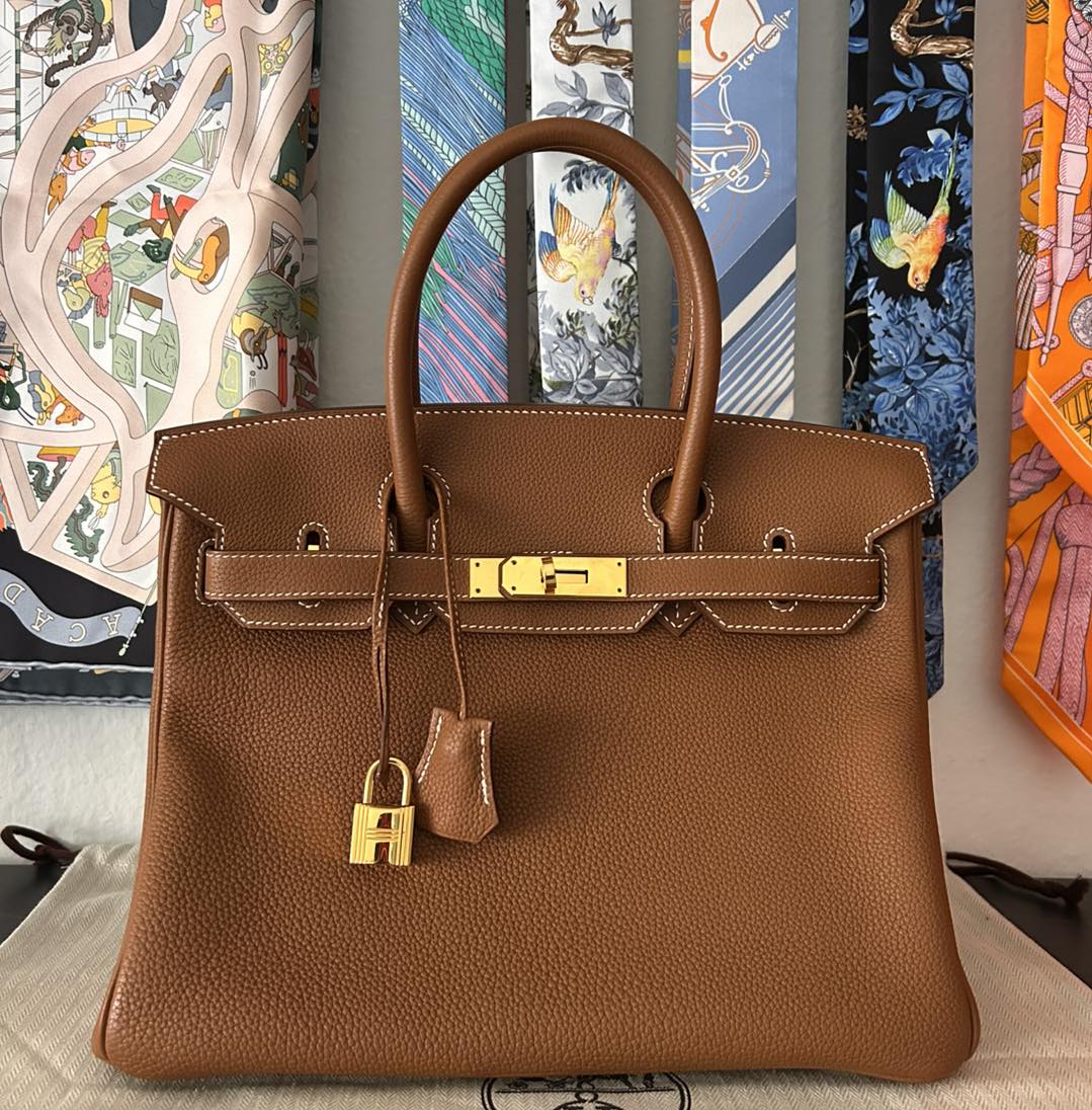 Birkin 30 Gold