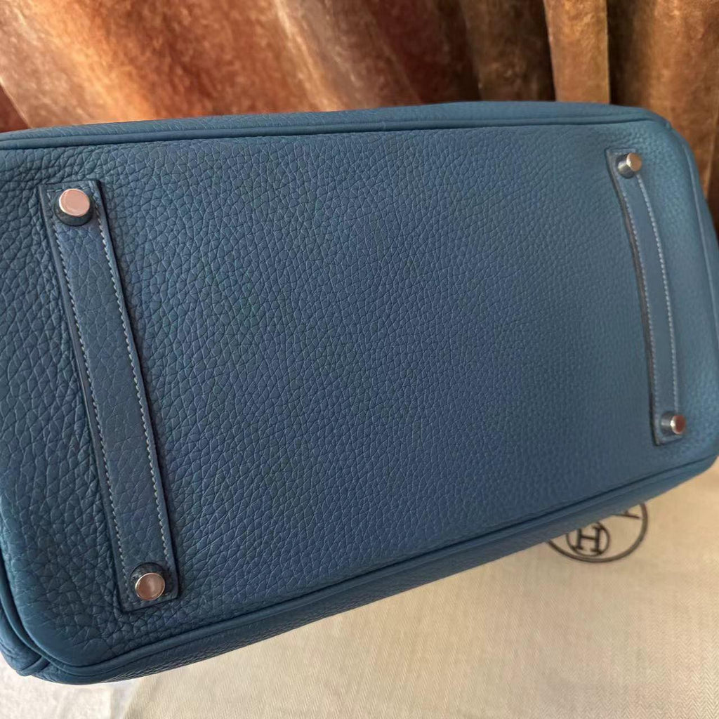 Birkin 40 Blue Jean