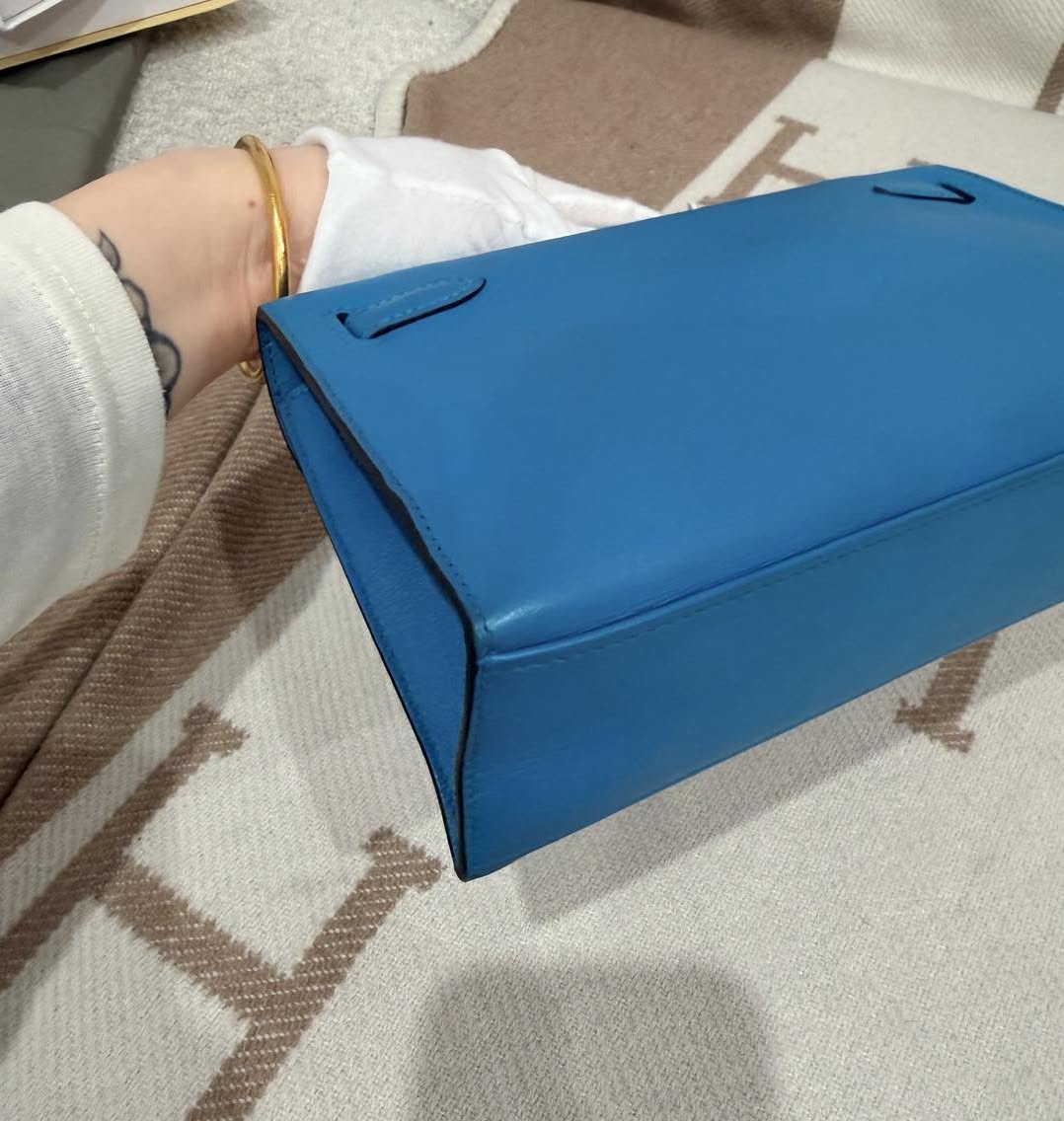Kelly pochette Blue Frida