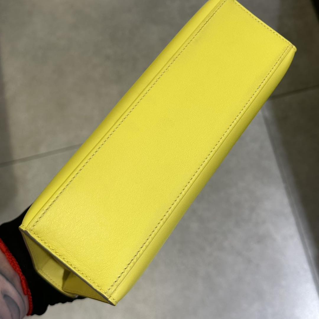 Kelly pochette Jaune Citron