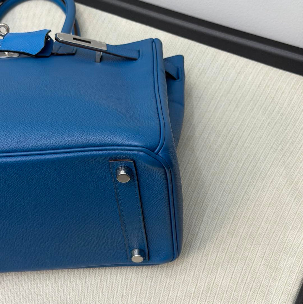 Birkin 30 Blue Zanzibar