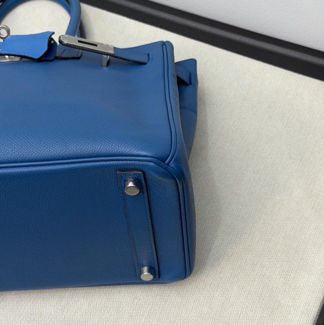 Birkin 30 Blue Zanzibar