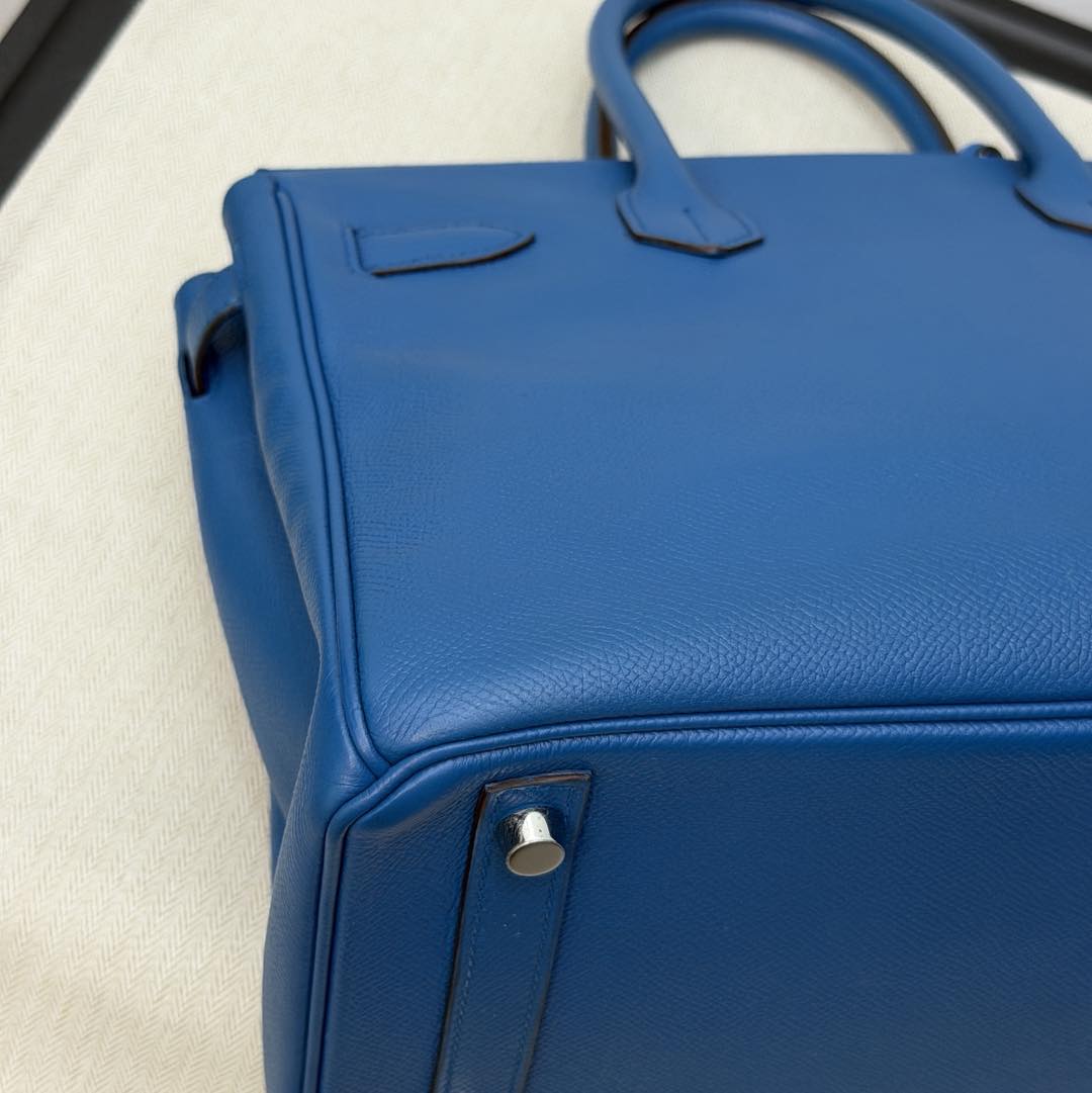 Birkin 30 Blue Zanzibar