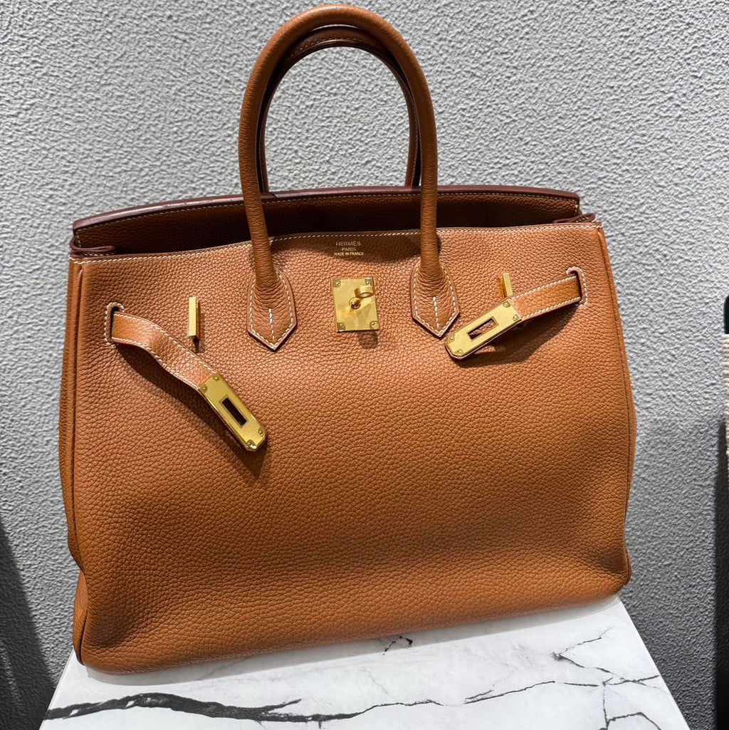 Birkin 35 Gold