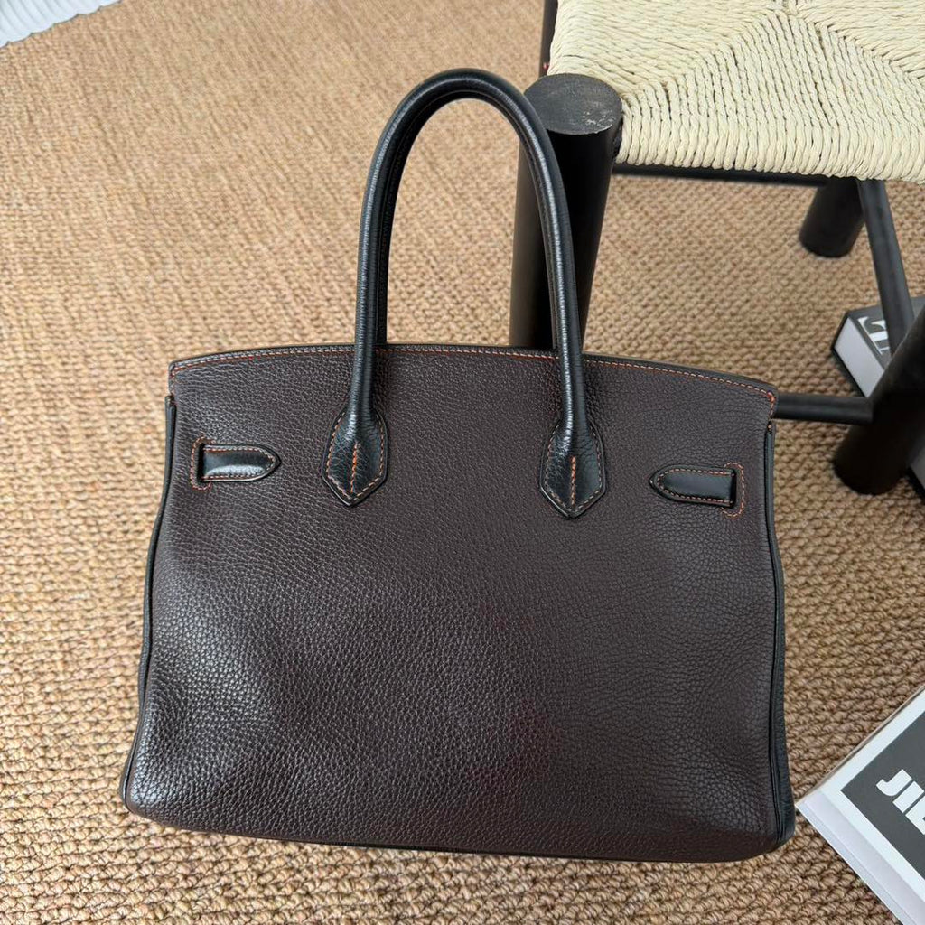 Birkin 30 Deep Blue/Ebene/Black
